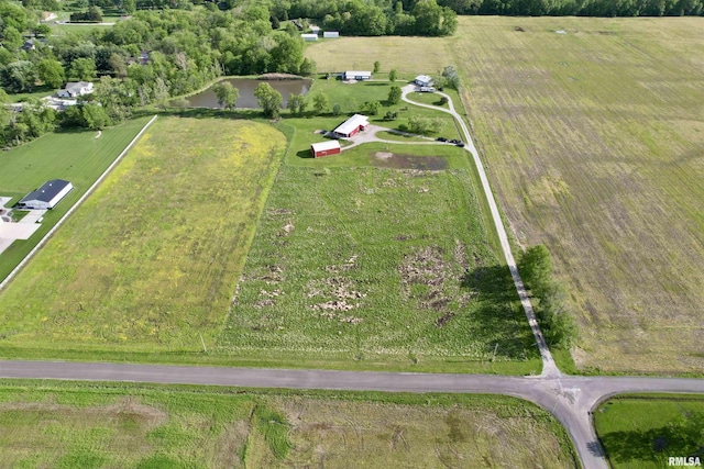 1821 Zion Hill Rd, Centralia, IL 62801 - aerial view of property's location with rural landscape