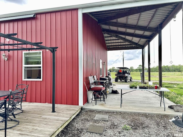 1821 Zion Hill Rd, Centralia, IL 62801 - view of wooden deck