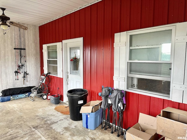1821 Zion Hill Rd, Centralia, IL 62801 - view of patio / terrace with ceiling fan