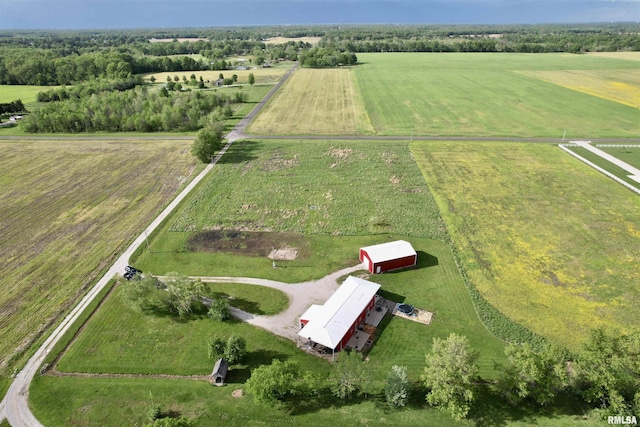1821 Zion Hill Rd, Centralia, IL 62801 - aerial view of sparsely populated area with extensive farmland