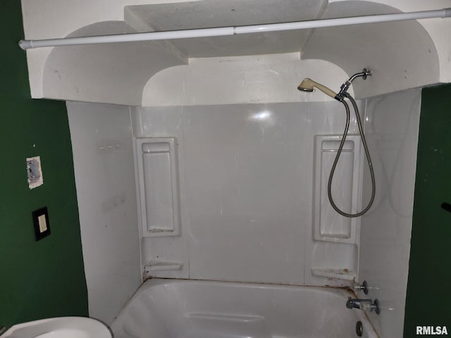 full bath featuring  shower combination