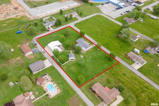 24 Karen Dr, Christopher, IL 62822 - bird's eye view