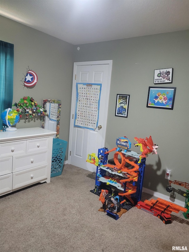 325 W N St, Dix, IL 62830 - rec room featuring carpet flooring