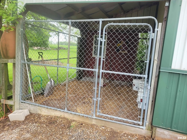 325 W N St, Dix, IL 62830 - view of gate with an outdoor structure
