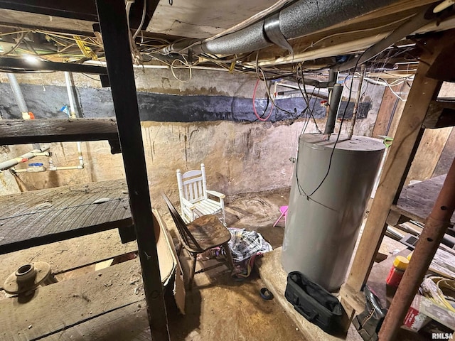 85 W State Highway 146, Golconda, IL 62938 - view of unfinished basement