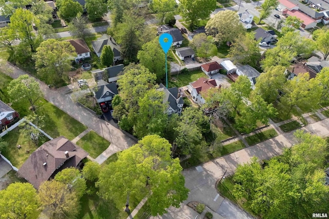 301 W High St, Anna, IL 62906 - aerial view of property's location with nearby suburban area