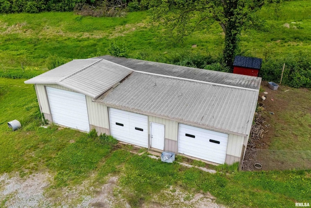 500 Swink Ln, Jonesboro, IL 62952 - view of detached garage