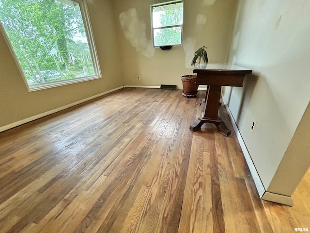104 W Maple St, Cobden, IL 62920 - interior space featuring wood finished floors and baseboards