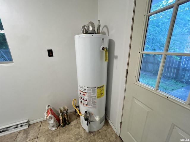 104 W Maple St, Cobden, IL 62920 - utility room featuring water heater