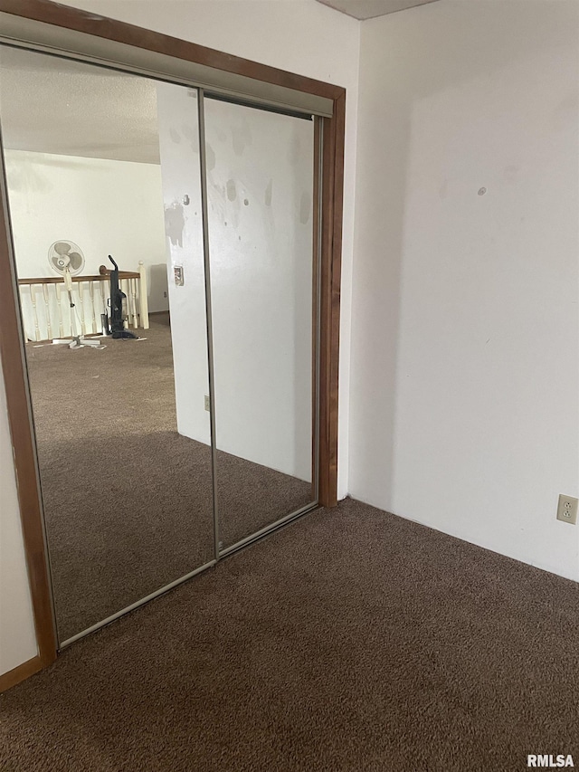 11729 Kevin Ln, Carterville, IL 62918 - unfurnished bedroom with carpet floors and a closet