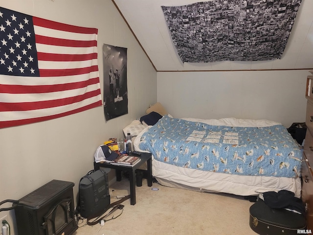 1806 Pace Ave, Mount Vernon, IL 62864 - carpeted bedroom featuring lofted ceiling
