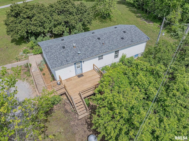 15751 E Tolle Rd, Mount Vernon, IL 62864 - aerial view of property and surrounding area
