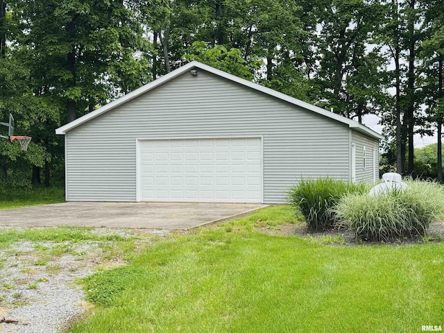 3621 Andrews Ct, Salem, IL 62881 - view of detached garage