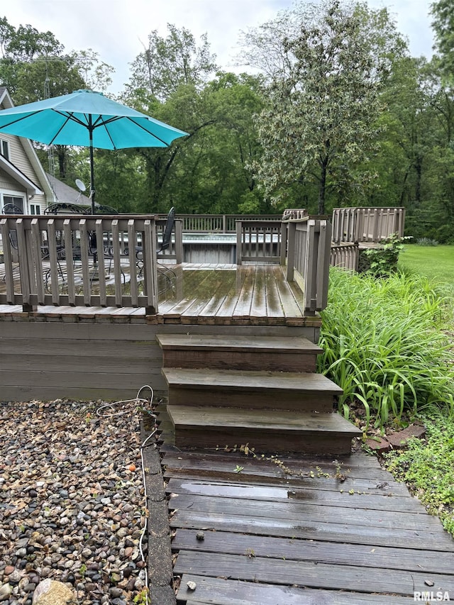 13916 Leisure Ln, Benton, IL 62812 - view of deck