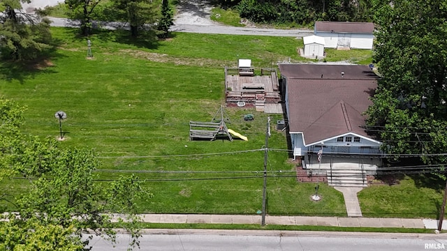 aerial view