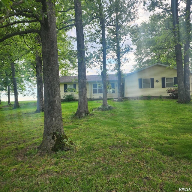 15267 N Woodlawn Ln, Woodlawn, IL 62898 - view of grassy yard