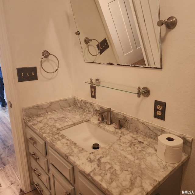 15267 N Woodlawn Ln, Woodlawn, IL 62898 - bathroom featuring vanity