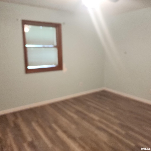 15267 N Woodlawn Ln, Woodlawn, IL 62898 - spare room with wood finished floors and baseboards
