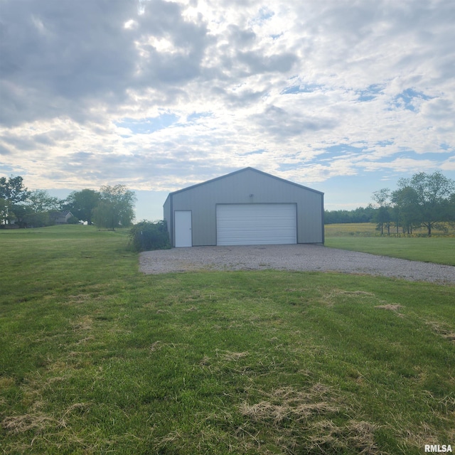 15267 N Woodlawn Ln, Woodlawn, IL 62898 - view of detached garage