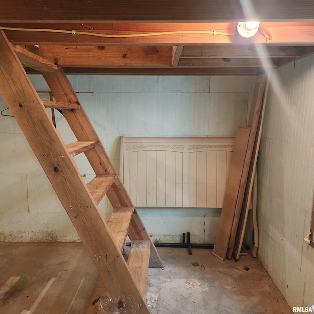 15267 N Woodlawn Ln, Woodlawn, IL 62898 - view of basement
