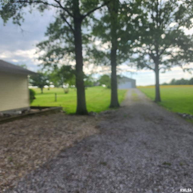 15267 N Woodlawn Ln, Woodlawn, IL 62898 - view of dirt / gravel road