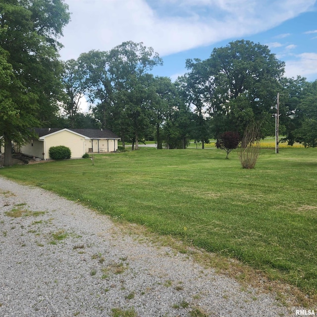 15267 N Woodlawn Ln, Woodlawn, IL 62898 - view of dirt / gravel road