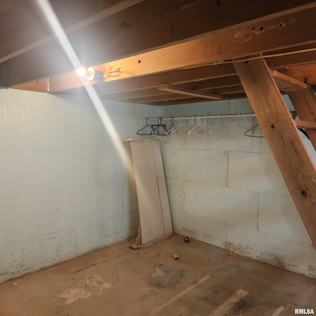 15267 N Woodlawn Ln, Woodlawn, IL 62898 - view of below grade area
