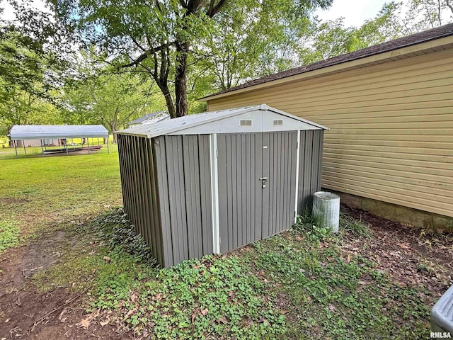 6556 S US-45 Rd, Brookport, IL 62910 - view of shed
