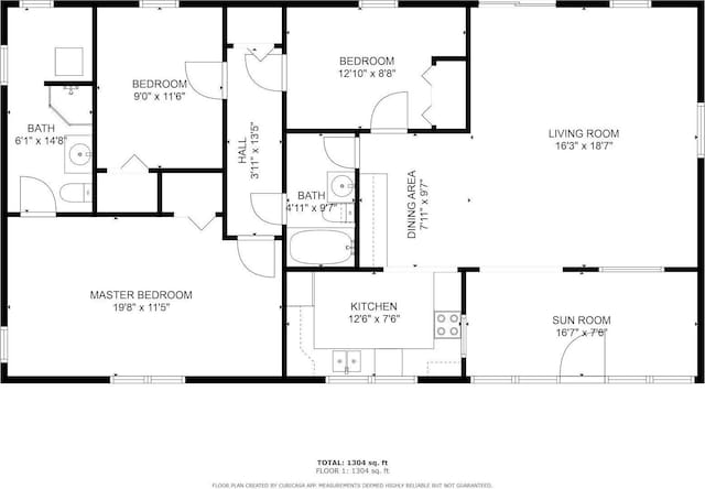 2560 Egyptian Hills Dr, Creal Springs, IL 62922 - floor plan / room layout