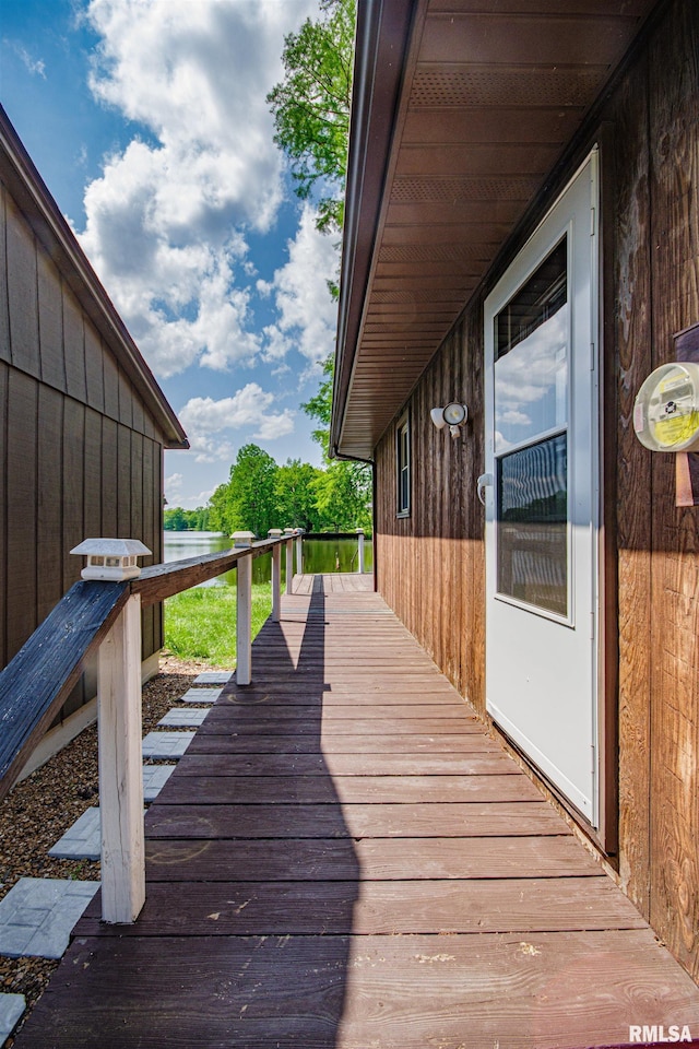 631 Community Beach Rd, Centralia, IL 62801 - view of deck