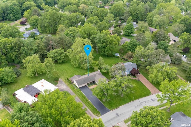 2605 W Sunset Dr, Carbondale, IL 62901 - aerial perspective of suburban area