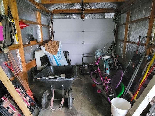 214 W 12th St, Flora, IL 62839 - view of garage