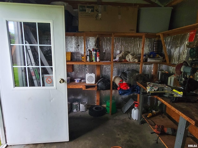 214 W 12th St, Flora, IL 62839 - view of storage room