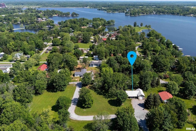 540 Kendall Ln, Marion, IL 62959 - aerial view of a nearby body of water