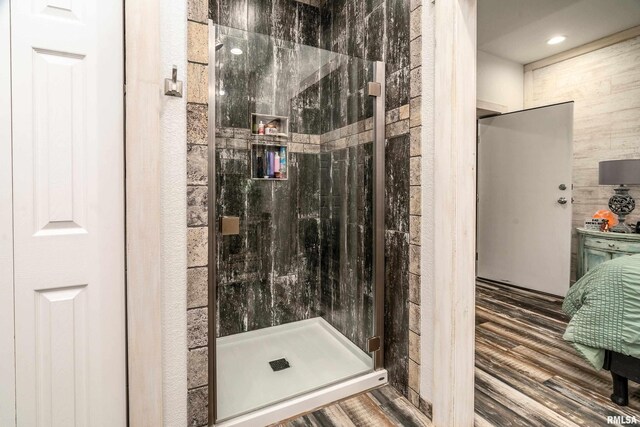 540 Kendall Ln, Marion, IL 62959 - full bath featuring a stall shower
