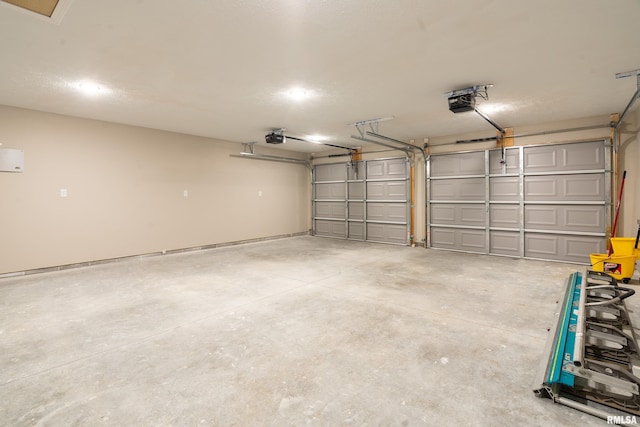 308 Prentice Ave, Carterville, IL 62918 - garage featuring a garage door opener
