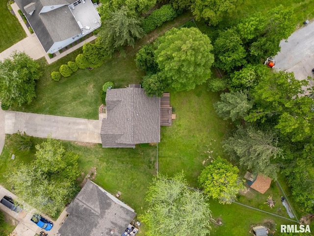 1021 Meadowlark Dr, Carterville, IL 62918 - aerial view