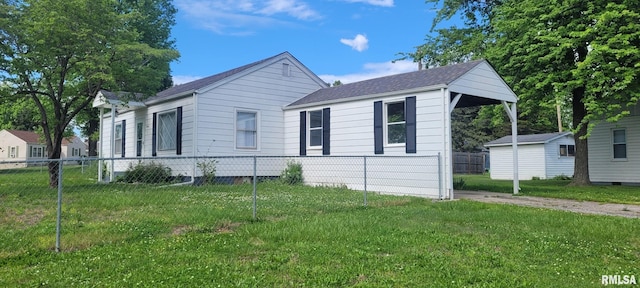 2814 Mannen St, Mount Vernon, IL 62864 - view of front facade with a shingled roof