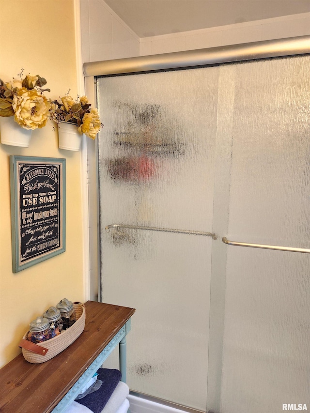 1144 S Morningside Dr, Carbondale, IL 62901 - bathroom featuring a shower stall