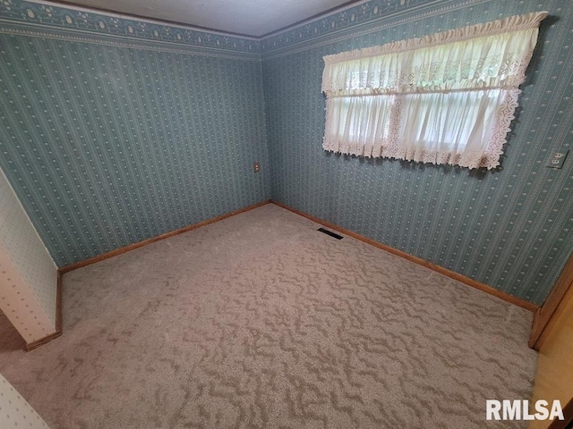 empty room with carpet floors