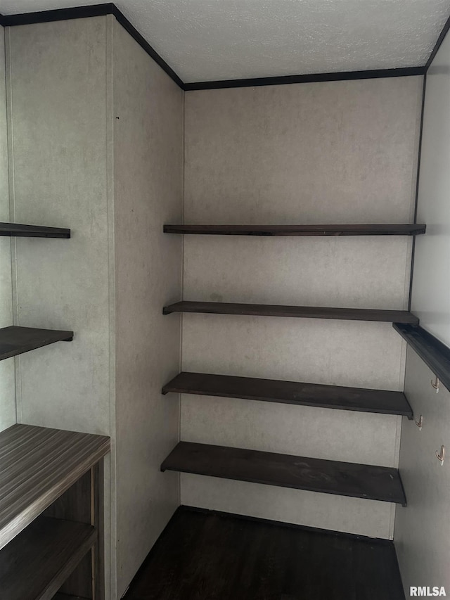 staircase featuring wood finished floors
