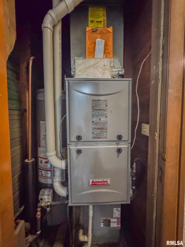 utilities with gas water heater