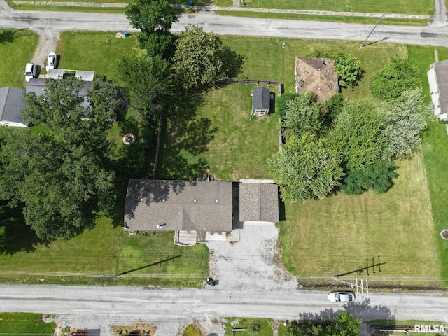 aerial overview of property's location