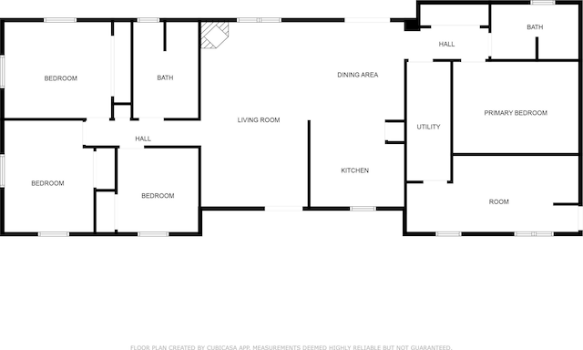 1103 W Boone St, Salem, IL 62881 - floor plan / room layout