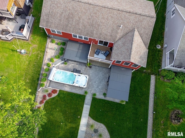 11782 Driftwood Dr, Marion, IL 62959 - view of subject property with a pool