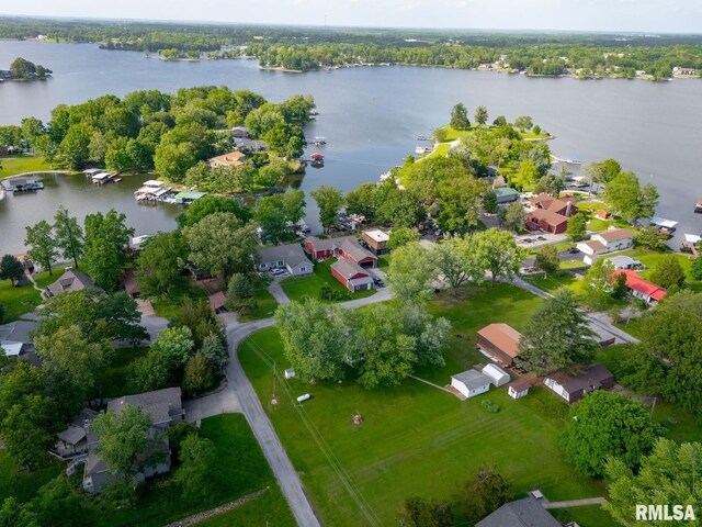 11782 Driftwood Dr, Marion, IL 62959 - view of property location with a large body of water and nearby suburban area