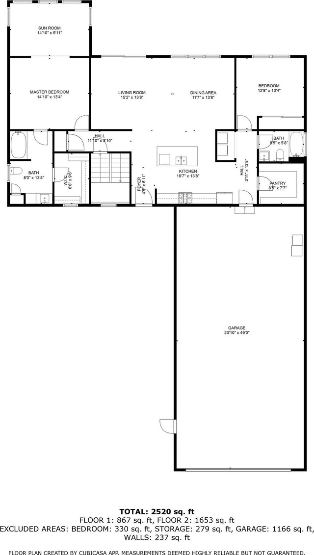 11782 Driftwood Dr, Marion, IL 62959 - property floor plan