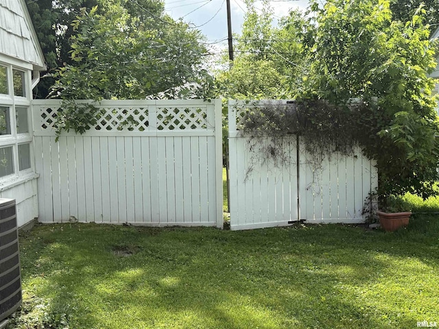 19 Park Ln, Centralia, IL 62801 - view of yard featuring cooling unit