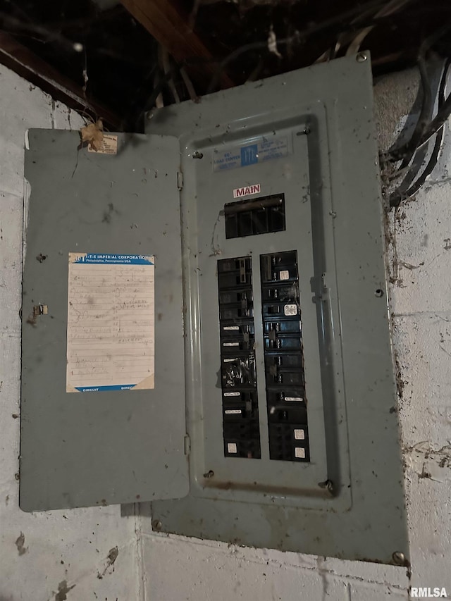 1480 Hemlock Rd, Duquoin, IL 62832 - utility room featuring electric panel