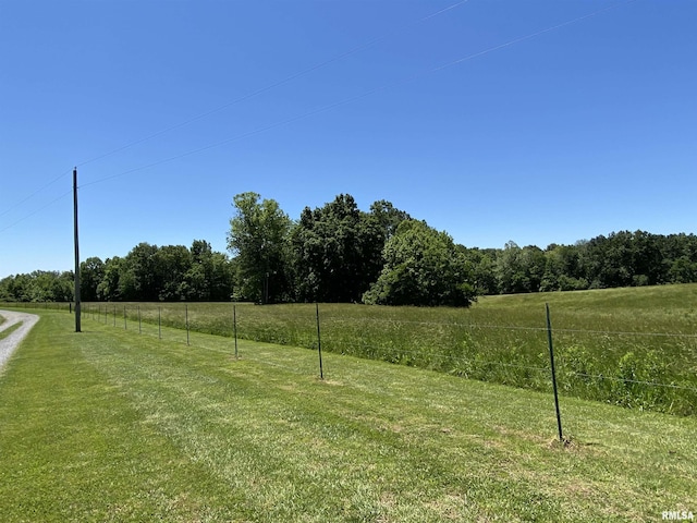 1640 Pleasant Ridge Rd, Vienna, IL 62995 - view of yard with a view of countryside